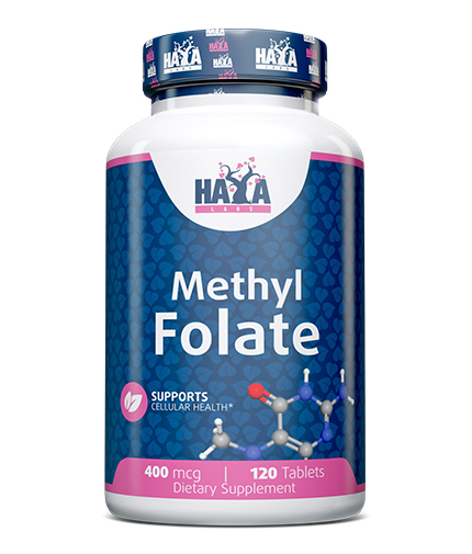 HAYA LABS Methyl Folate / 100 Tabs